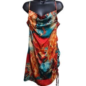 Elegant Multicolor Midi Dress